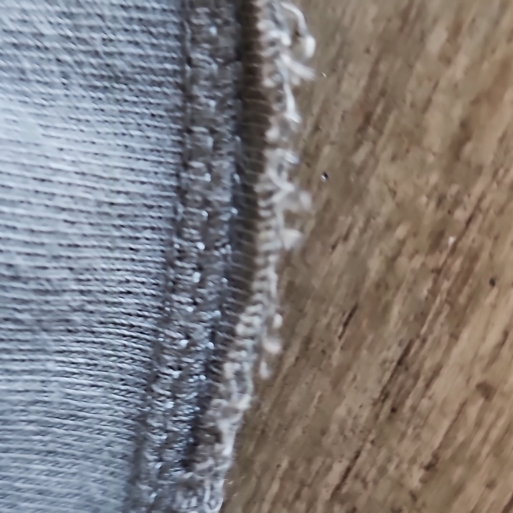 Tylers Texas Gray Cropped Hoodie Sweatshirt~Medium - Picture 9 of 12
